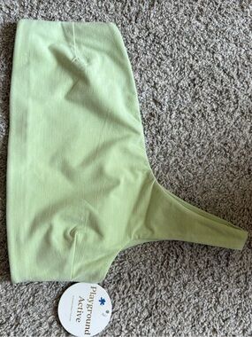 Playground Active Women's Pistachio One-Shoulder Tank